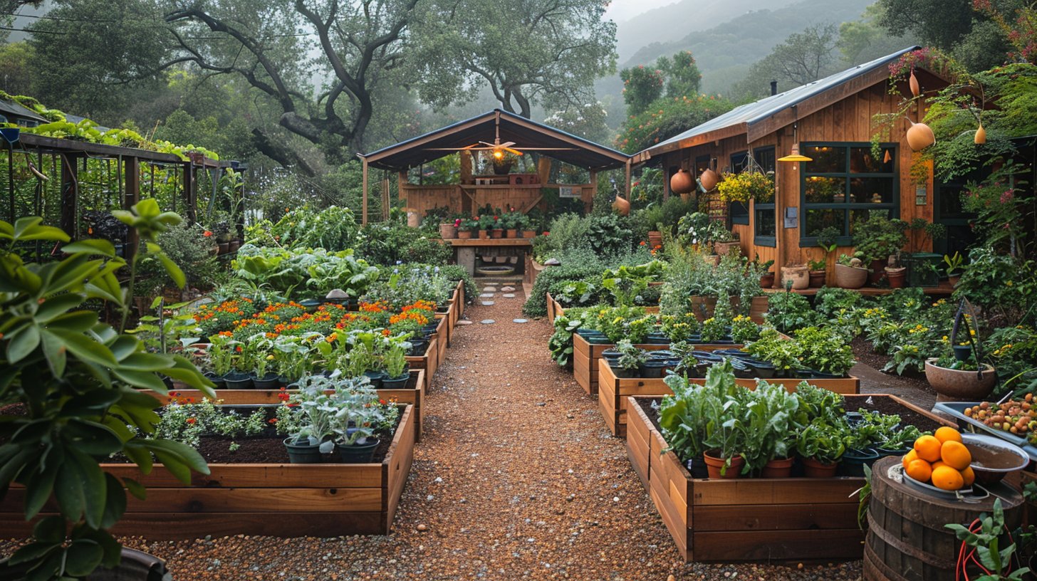 Découvrez les étapes essentielles pour concevoir un potager en permaculture efficace et durable